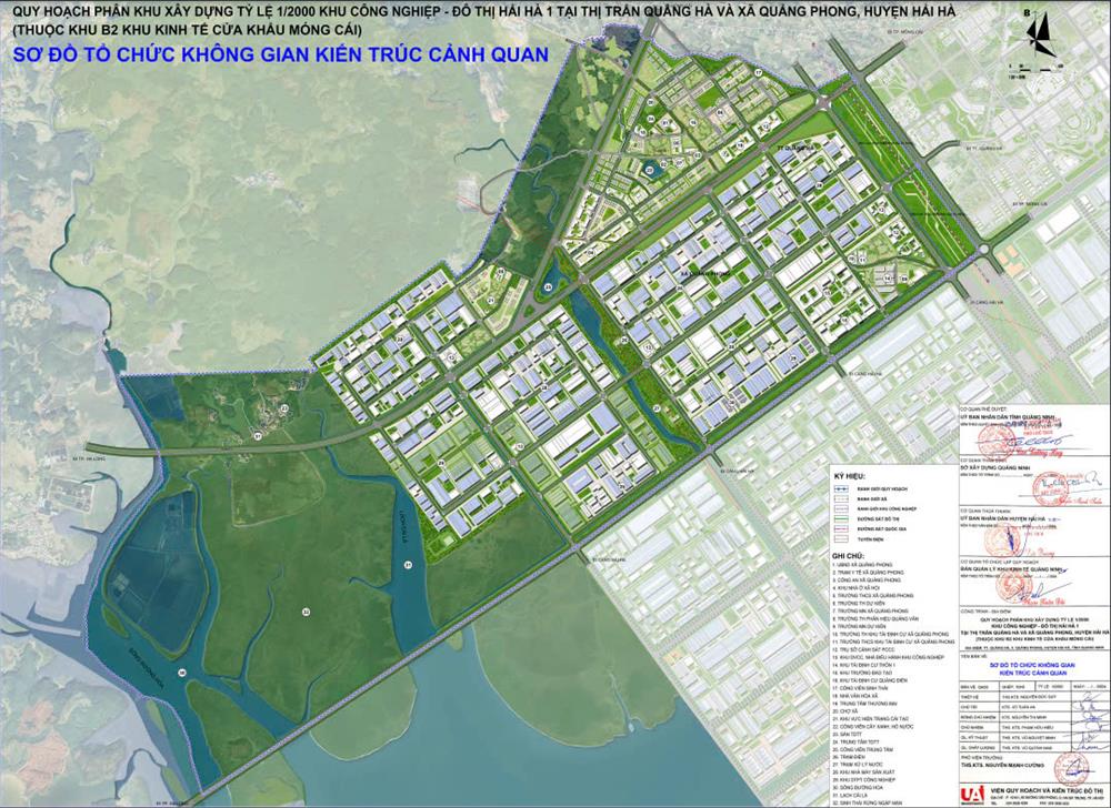 Sơ đồ tổ chức không gian kiến trúc cảnh quan